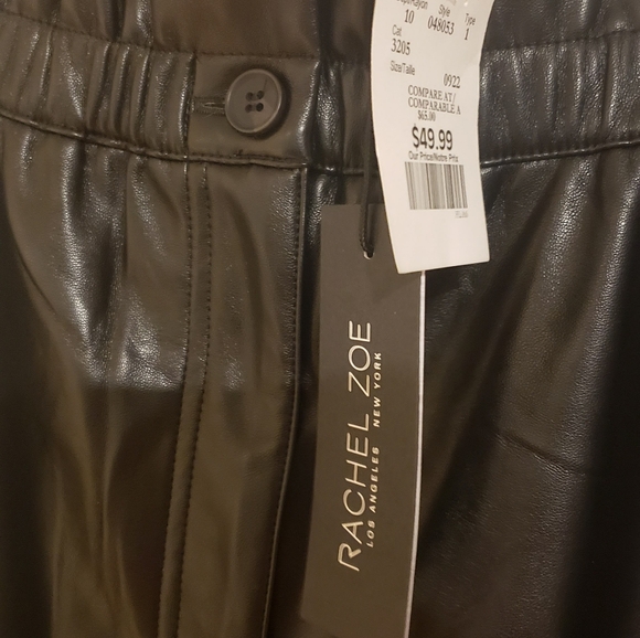 FAUX Leather Pamts - Picture 3 of 3